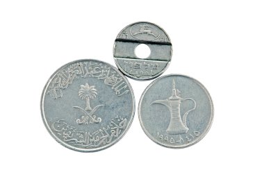United Arab Emirates and Israel coin clipart