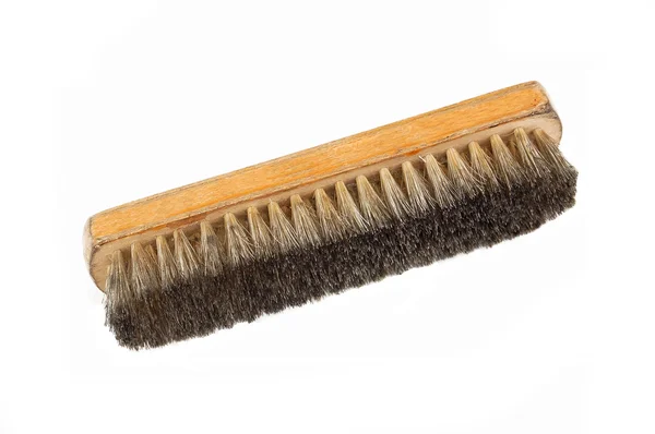Dirty shoe brush — Stock Photo, Image