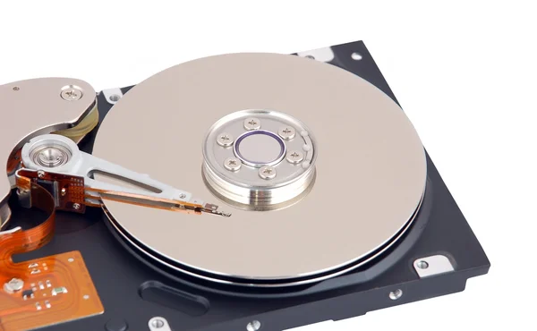 Inside hard disk drive — Stock Photo, Image