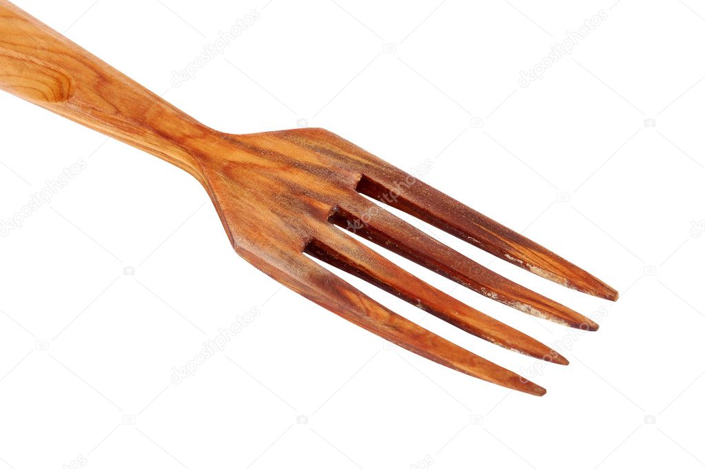 Wooden fork (spatula)