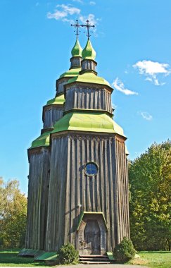 antika ahşap kilise