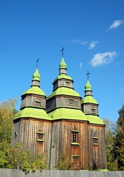 Chiesa antica in legno — Foto Stock