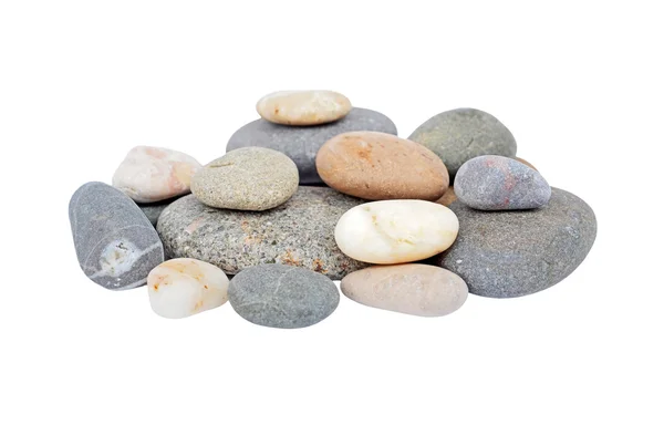 Stapel van pebble steen — Stockfoto