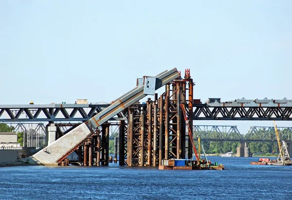 Construcción del puente —  Fotos de Stock