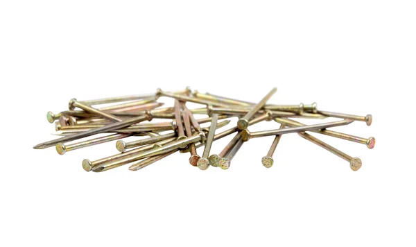 Pile of iron nail — Stock Photo, Image