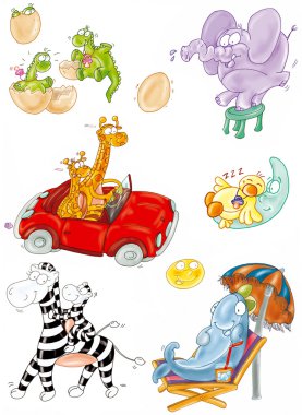 Animals, clipart