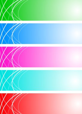 Abstract long backgrounds clipart