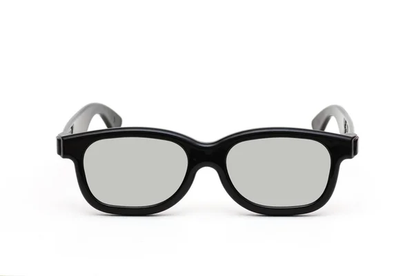 3D чорні окуляри — стокове фото