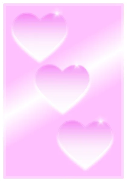 Romantic hearts — Stock Photo, Image
