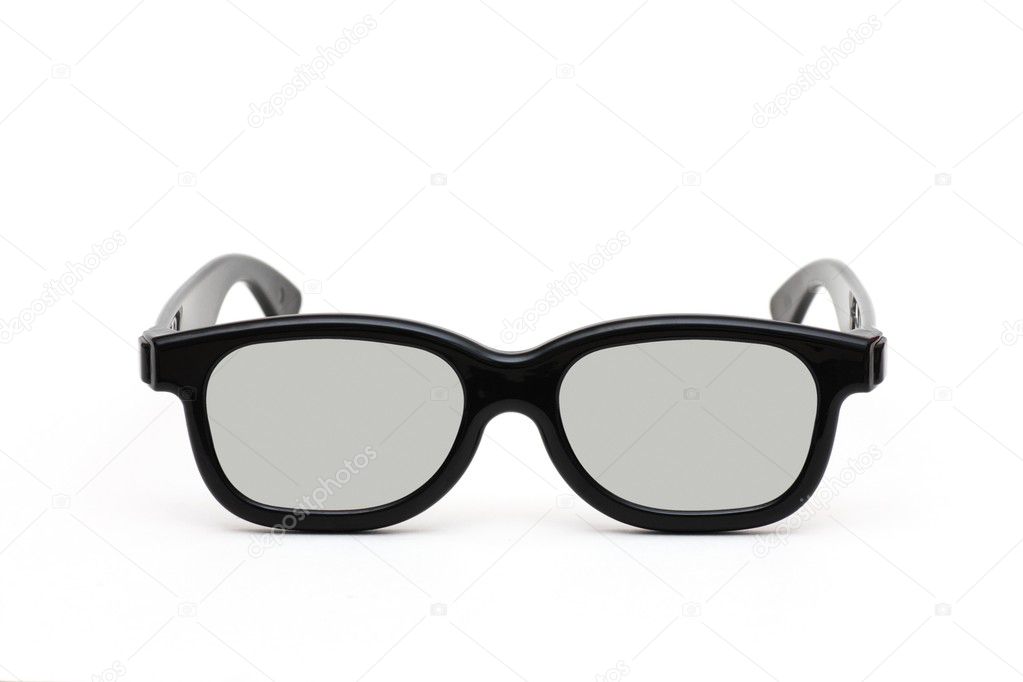 3D black glasses — Stock Photo © Themalni 5862453