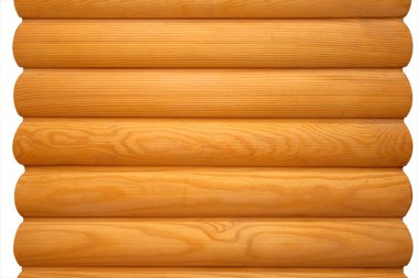 Wooden laths on a white background clipart