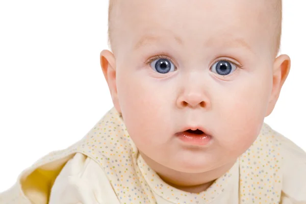Porträtt baby pojke — Stockfoto