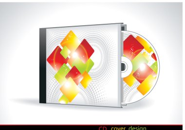 Vector cd cover clipart