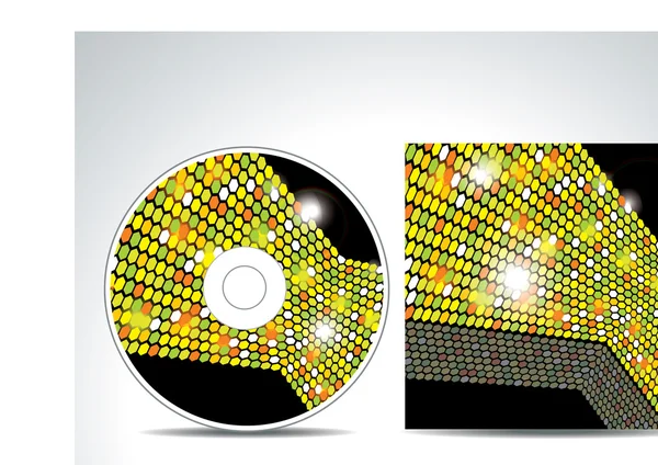 Vektör cd kapağı — Stok Vektör