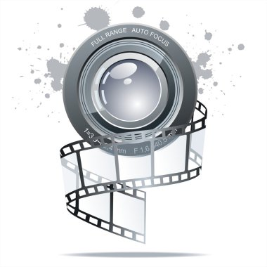 Cinema tape clipart