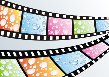 Cinema tape clipart