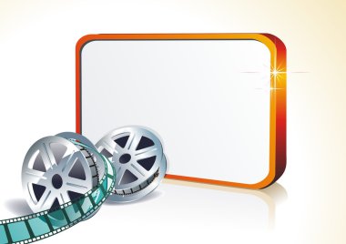 Cinema tape clipart