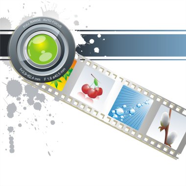 Cinema tape clipart