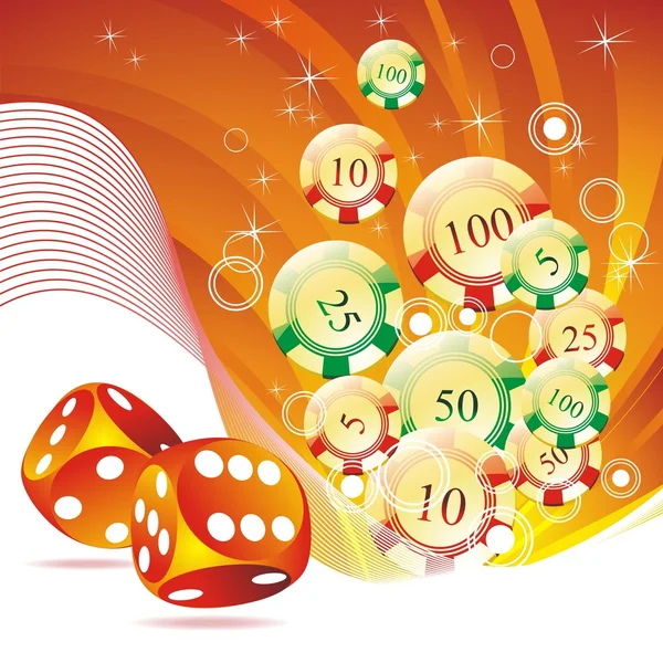 Elementos do casino —  Vetores de Stock