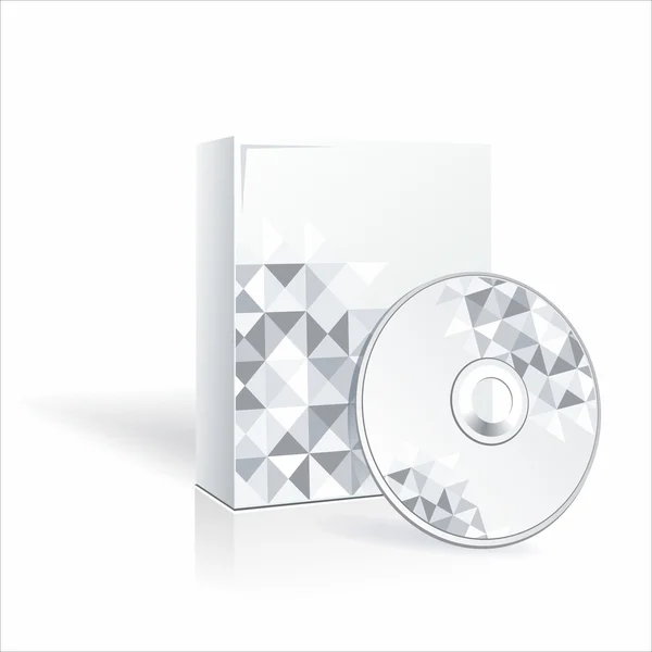 CD- und CD-Cover. — Stockvektor