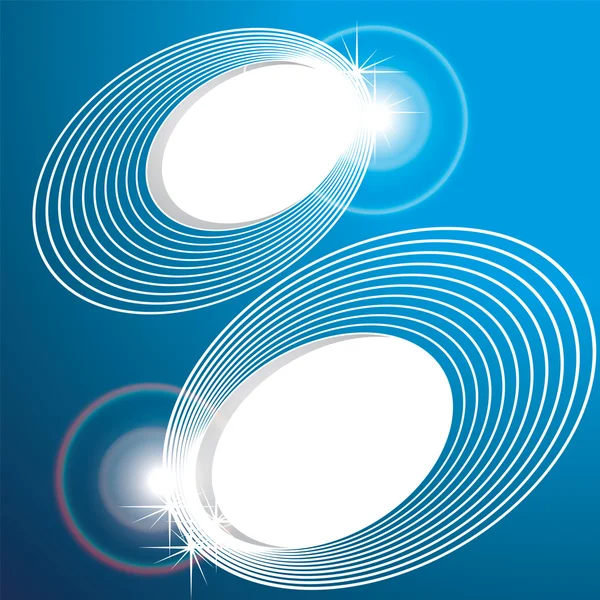 Fond bleu flou — Image vectorielle