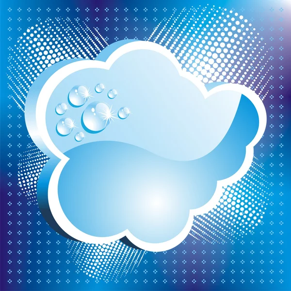 Abstract Cloud — Stock Vector