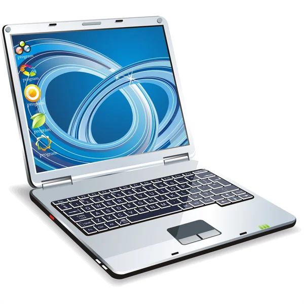 Vector laptop — Stockvector