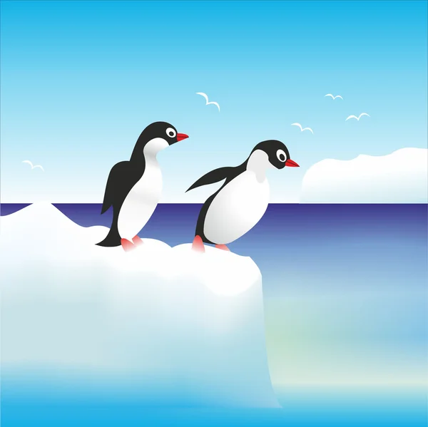 Pingvinek — Stock Vector