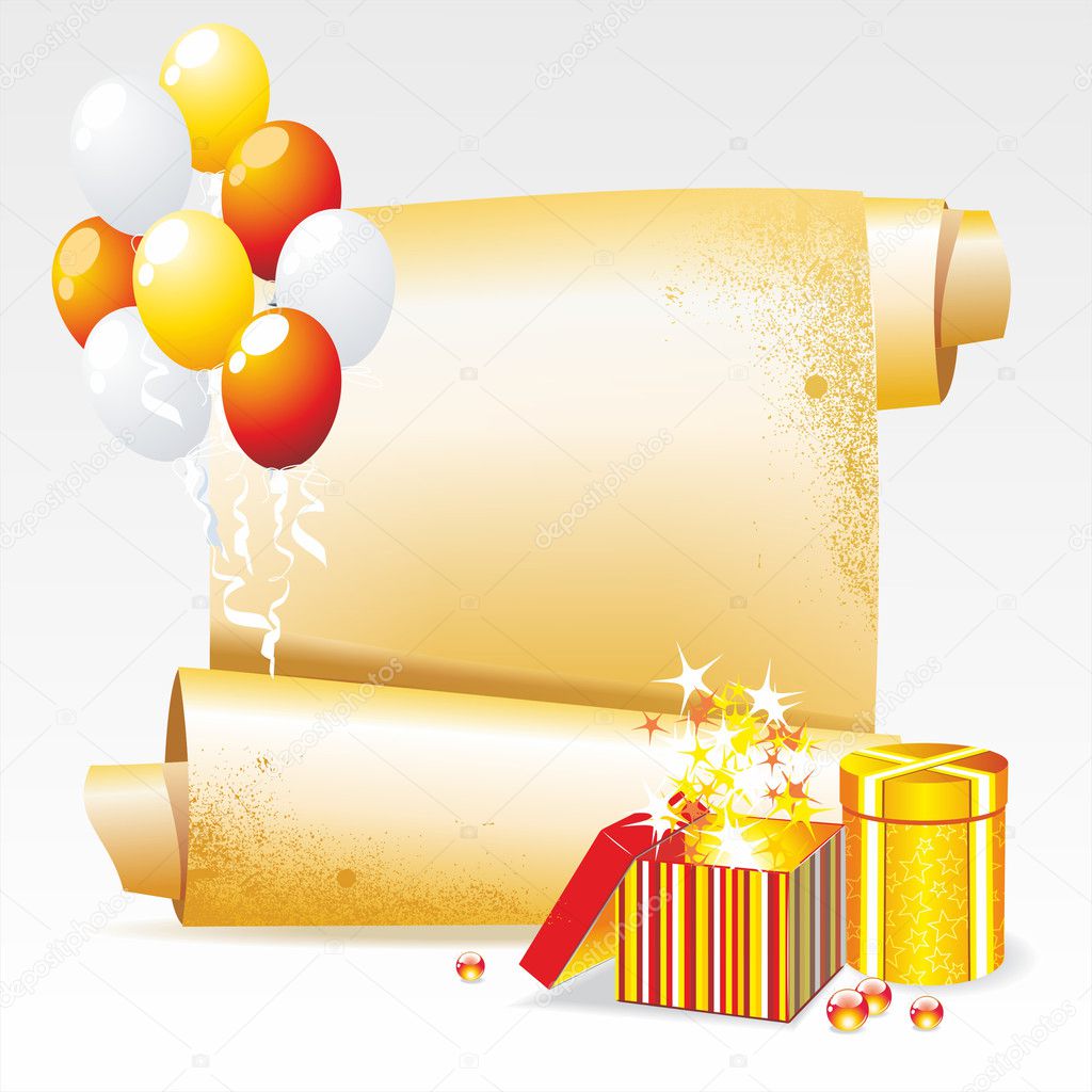 Vector Background for your Congratulations