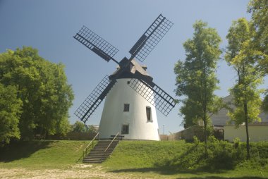 Windmill Podersdorf clipart