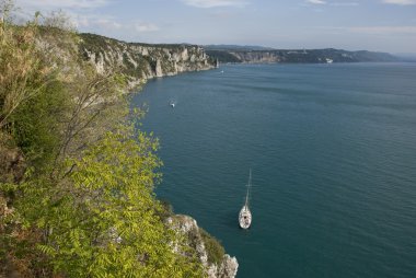 İtalya kıyılarında yakın triest