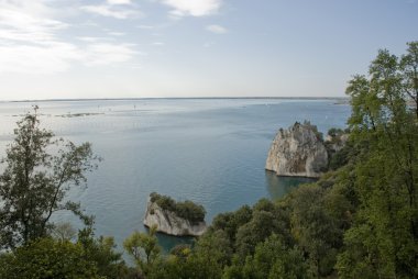 İtalya kıyılarında yakın triest