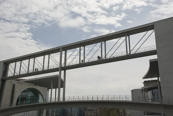 Bundestag bridge in berlin — Stock Photo, Image