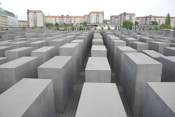 Peringatan untuk orang Yahudi yang dibunuh di Eropa di Berlin — Stok Foto