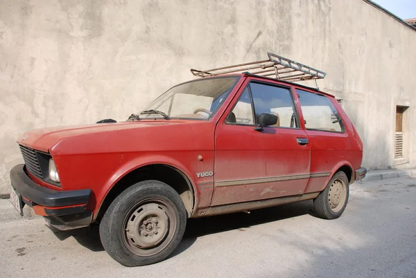 stock image Re old eastern european car