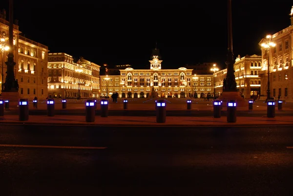 Noche en Trieste, Italia —  Fotos de Stock