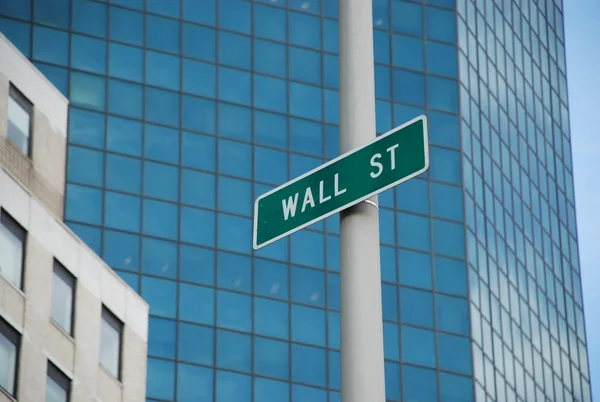 stock image Wall street sign - New York