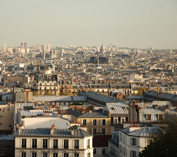 Переглянути над Парижем — стокове фото