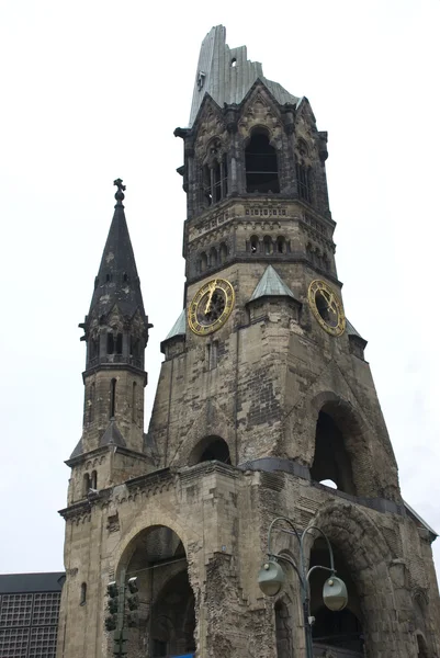 Кайзер Вільгельм меморіальна церква — стокове фото