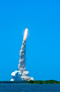 Space Shuttle Launch clipart