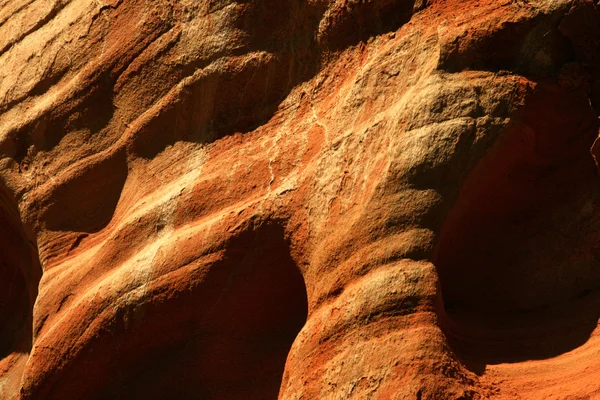 Montagna naturale con motivo rodeno pietra rossa texture — Foto Stock