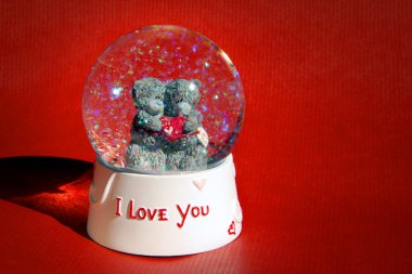 Love Snow Globe clipart