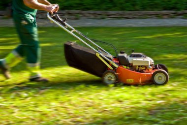 Mowing machine clipart