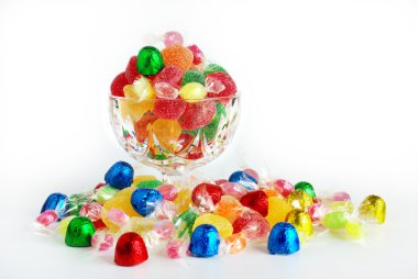 Assorted candies clipart