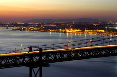 Bridge Over Tagus clipart