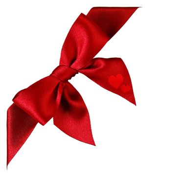 Red Bow clipart