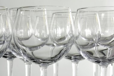 Empty Glasses clipart