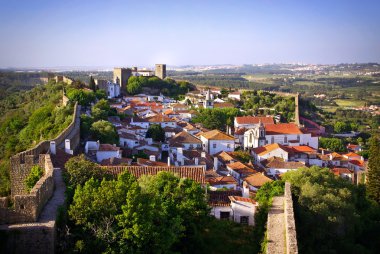 Obidos village clipart