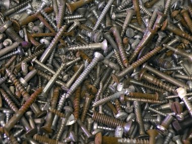 Rusty Screws clipart