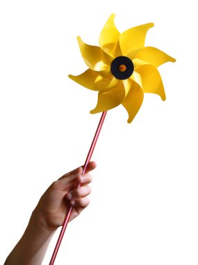 Yellow Windmill clipart